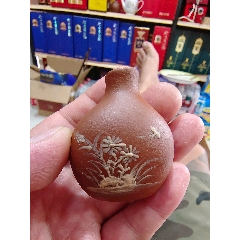 紫砂老鼻烟壶-鼻烟壶-7788老酒收藏