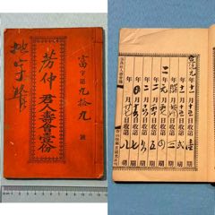 宣統(tǒng)年香山保良社人壽會簿1本