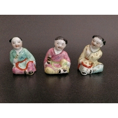 全品）清末民初开窗五彩山水纹赏瓶尺寸高25cm__【7788毛笔收藏】