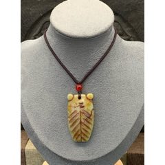 純天然和田玉老玉玉蟬