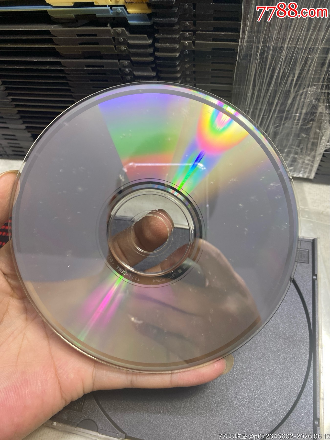 王杰。飛碟銀邊。碟面95新。有幾個針孔透光_價格758元_第7張_