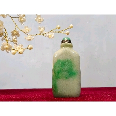当代名家子墨内画福寿图大号鼻烟壶__【7788旧书网】
