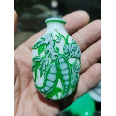 清代骨雕鼻烟壶-鼻烟壶-7788旧书网