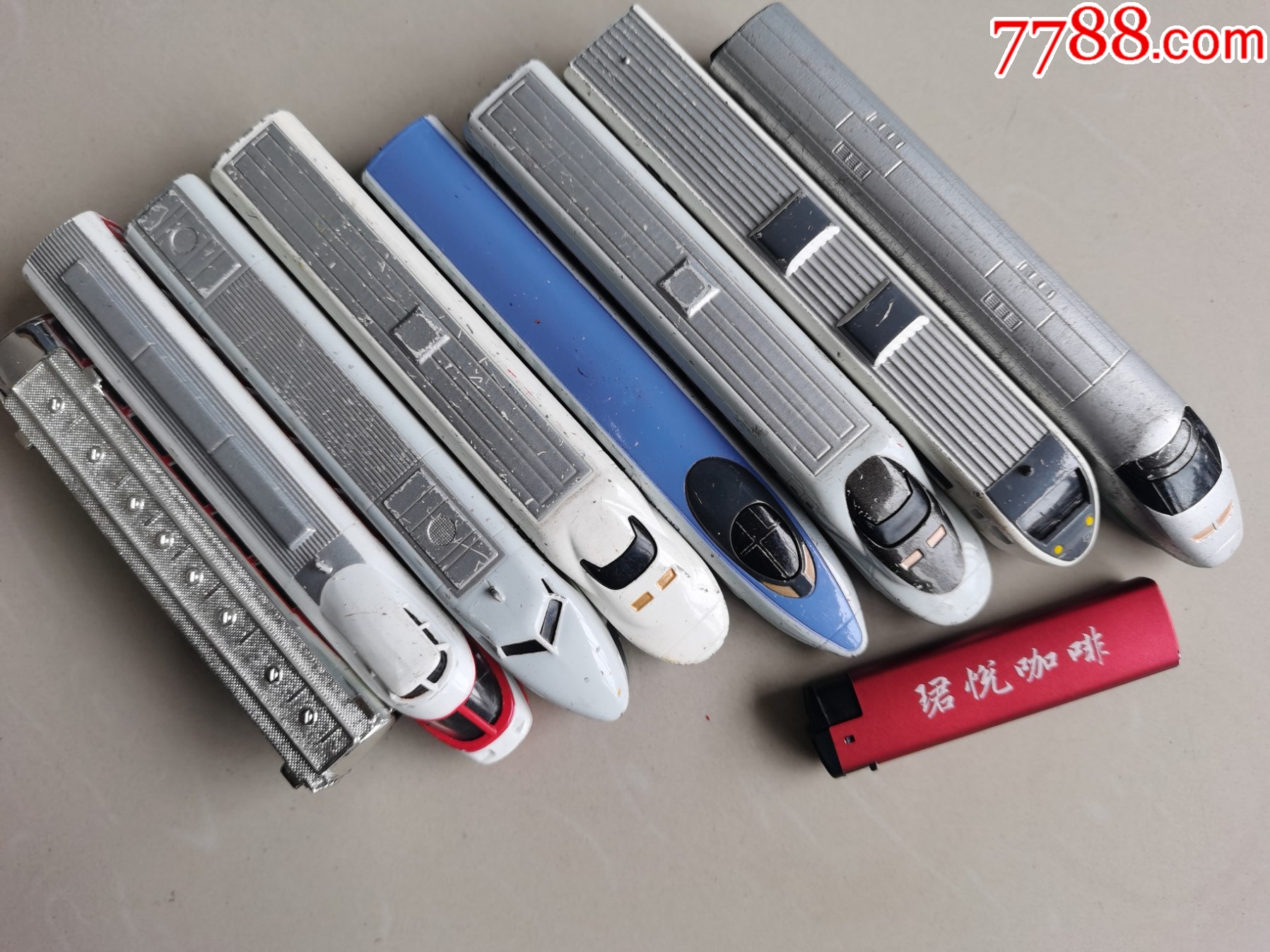 純鐵皮玩具車兒童玩具懷舊鐵皮火車高鐵80-90懷舊_價格54元_第2張_