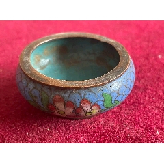 珍品旧藏收纯铜全铜高浮雕錾刻景泰蓝掐丝珐琅彩香炉工艺精湛器形款式