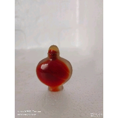 民國解放瑪瑙鼻煙壺