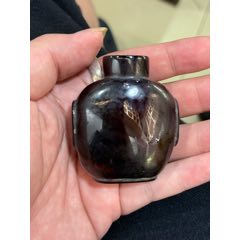 周乐元内画水晶鼻烟壶民国水晶鼻烟壶老水晶鼻烟壶__【7788旧书网】