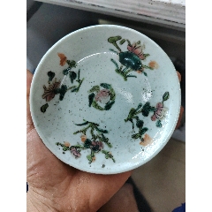 清乾隆時代　粉彩虎溪三笑文香盒 印泥合子 人物印泥盒 香合 文房具(F-48) 清乾隆時代 粉彩虎溪三笑文香盒 印泥合子 人物印泥盒 香合 文房具(F-48