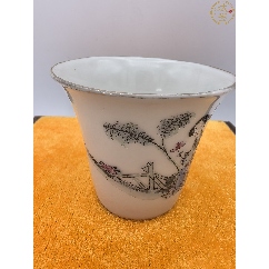 中国醴陵瓷器，宝塔底款，茶杯__【7788收藏】