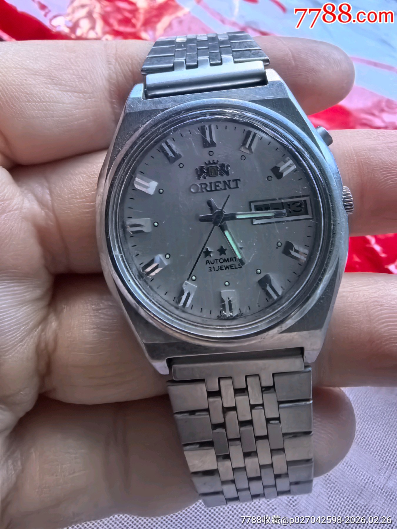 好品雙獅全自動機械表機械表拍賣_價格48元_第5張_