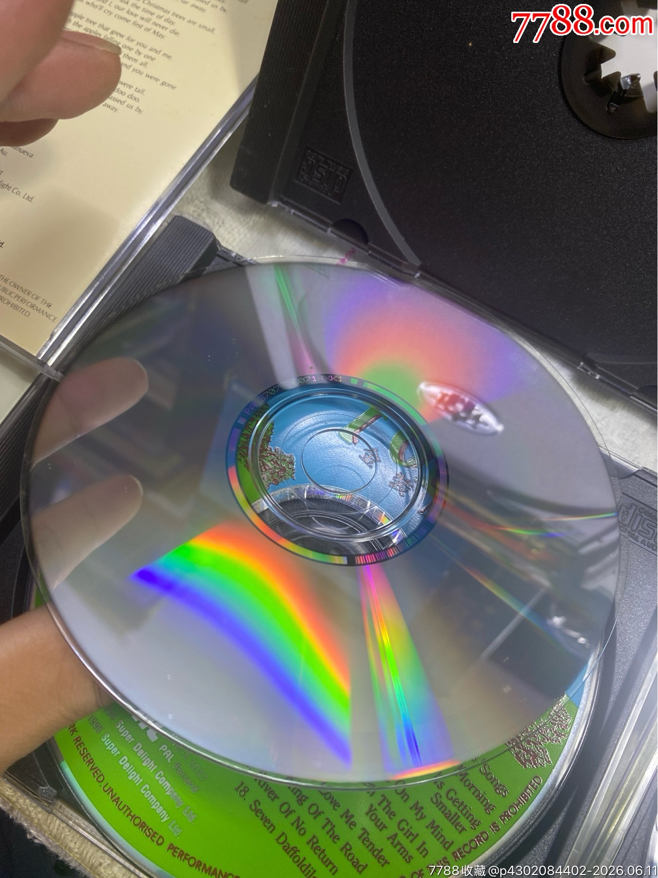 金裝民謠。臺版4Cd。95新_價(jià)格30元_第9張_