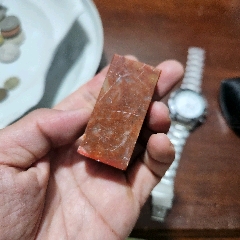 原味完美品连江田黄石雕山水人物大摆件一个__【7788旧书网】