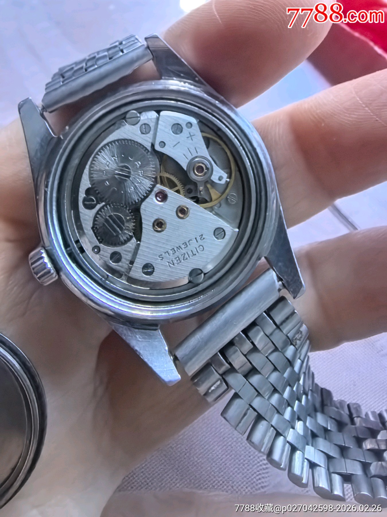 最后一個西鐵城機械表拍賣_價格18元_第6張_