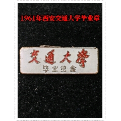 1961年西安交通大學(xué)畢業(yè)章(zc44390155)