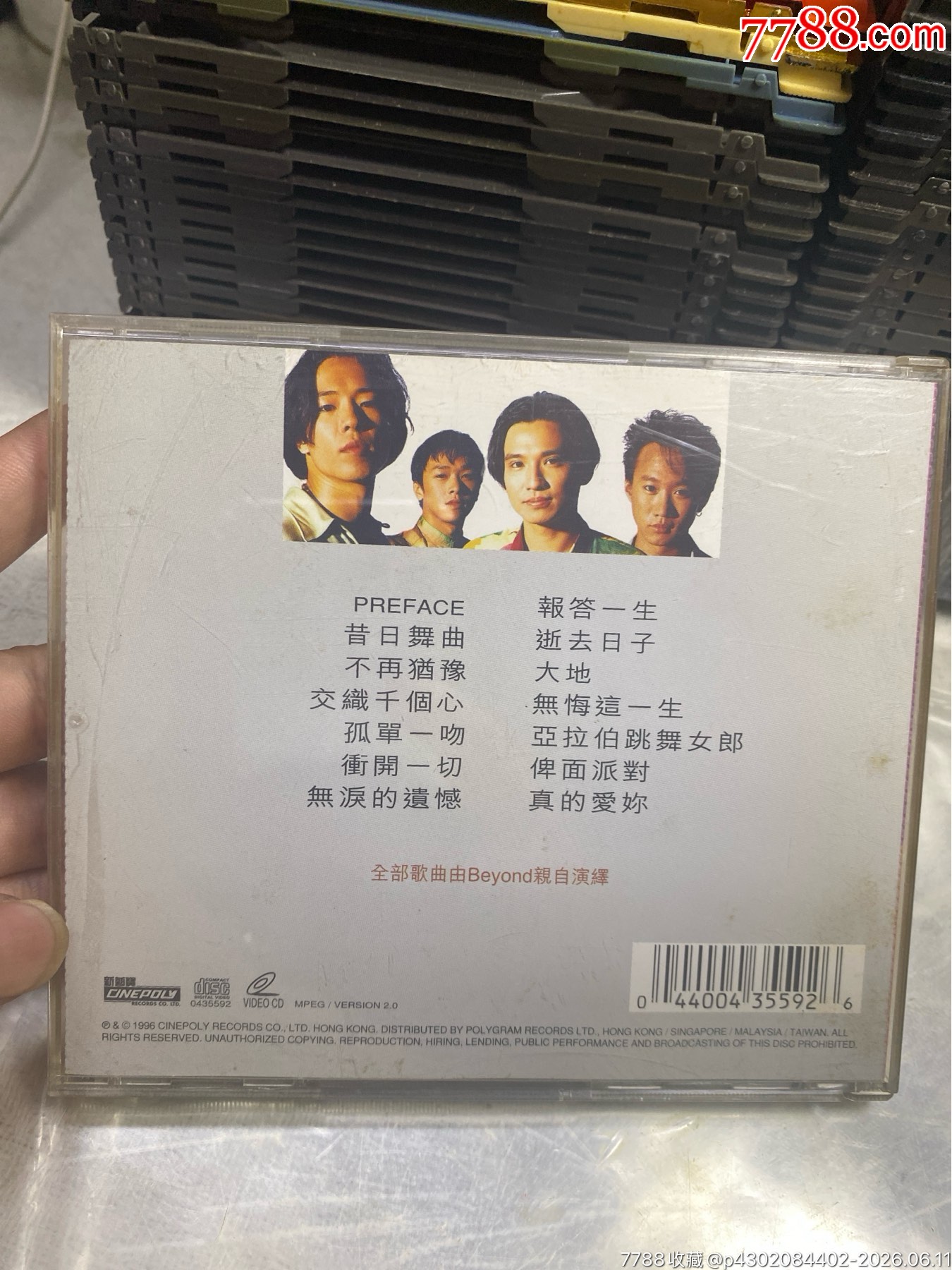 Beyond。VCd。95新_價格40元_第2張_