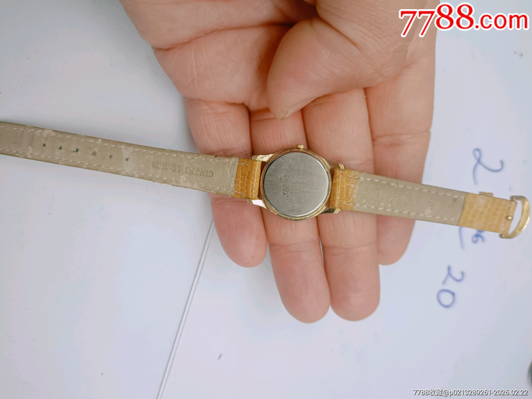 美品經(jīng)典漂亮西鐵城CITIZEN女士光動能石英腕表_價格25元_第4張_