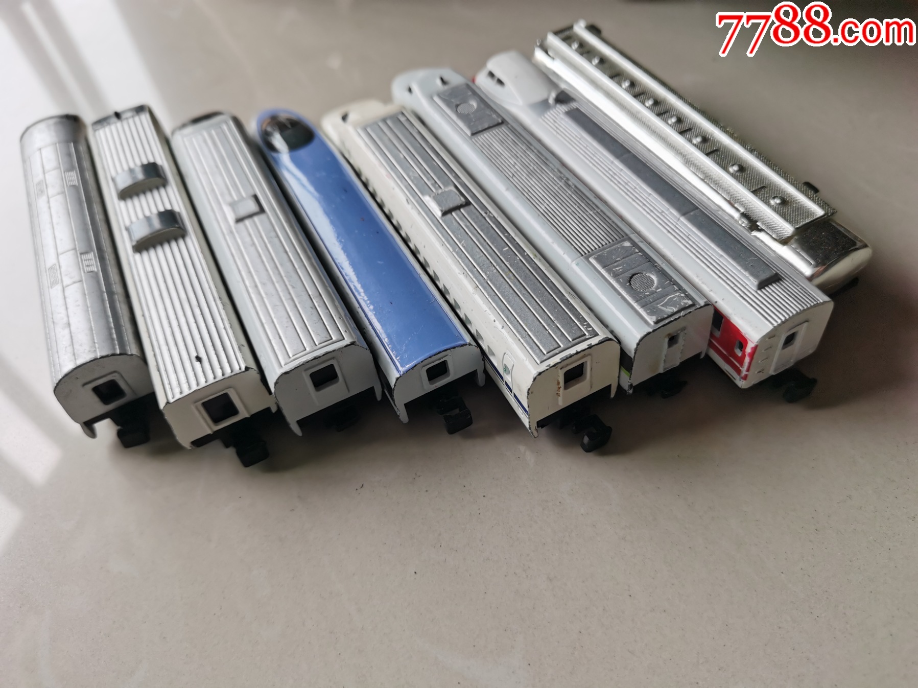 純鐵皮玩具車兒童玩具懷舊鐵皮火車高鐵80-90懷舊_價格54元_第3張_