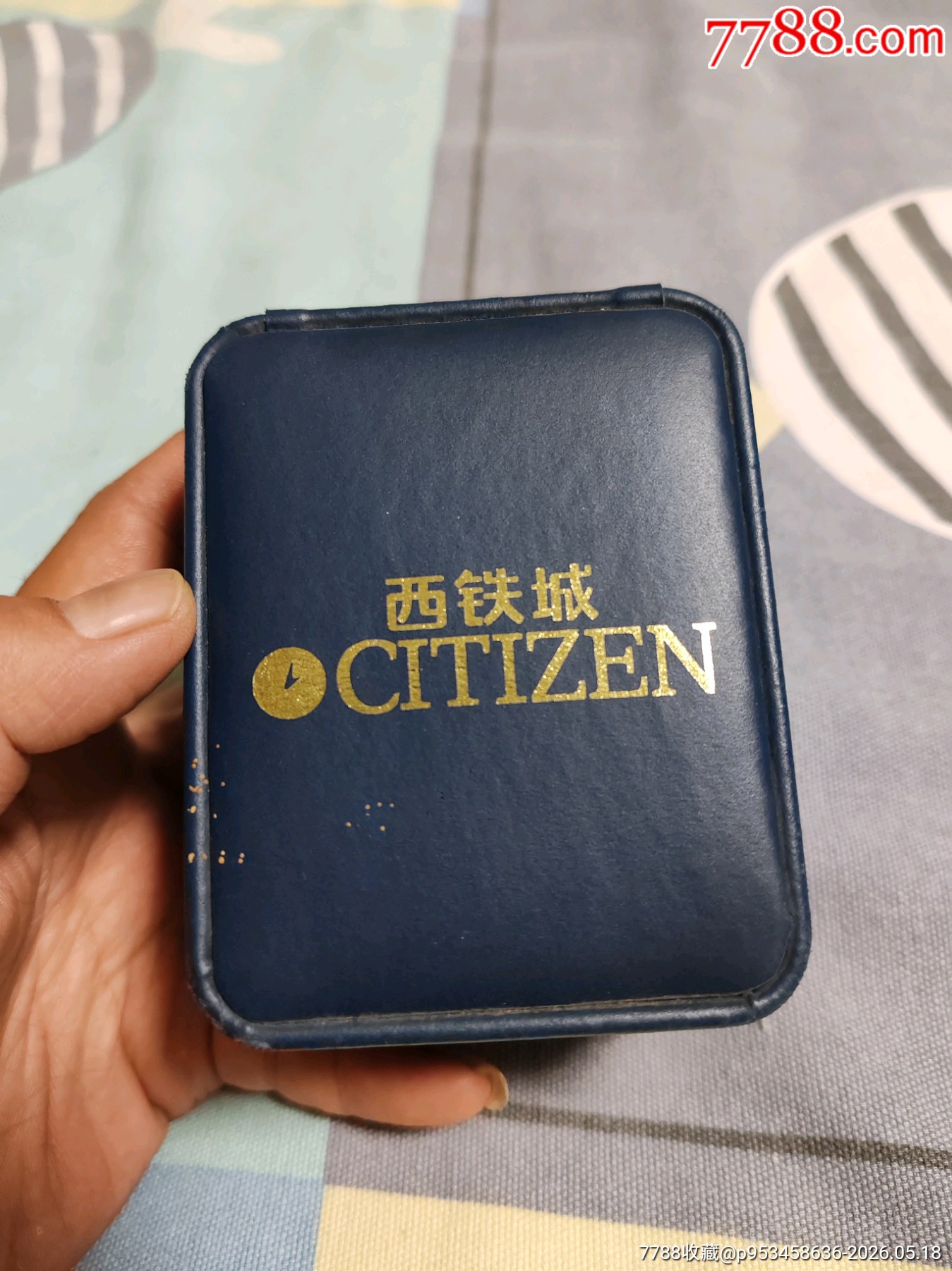 西鐵城男表，外盒壞了，表完好，正常走_(dá)價(jià)格122元_第1張_