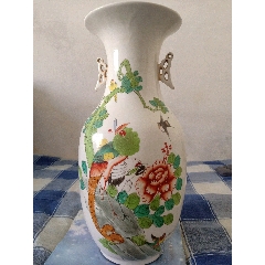 清雍正粉彩花卉纹杯__【7788青田石】