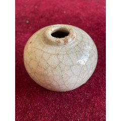 清代青花小鸟水注-水盂/砚滴-7788报纸收藏