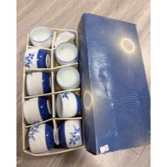 清代青花山水纹茗杯__【7788旧书网】