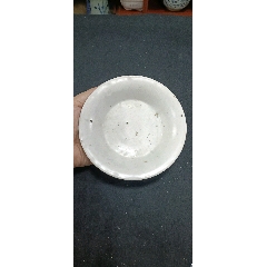 清，德化窑梅花高足杯-单色白瓷-7788陶瓷