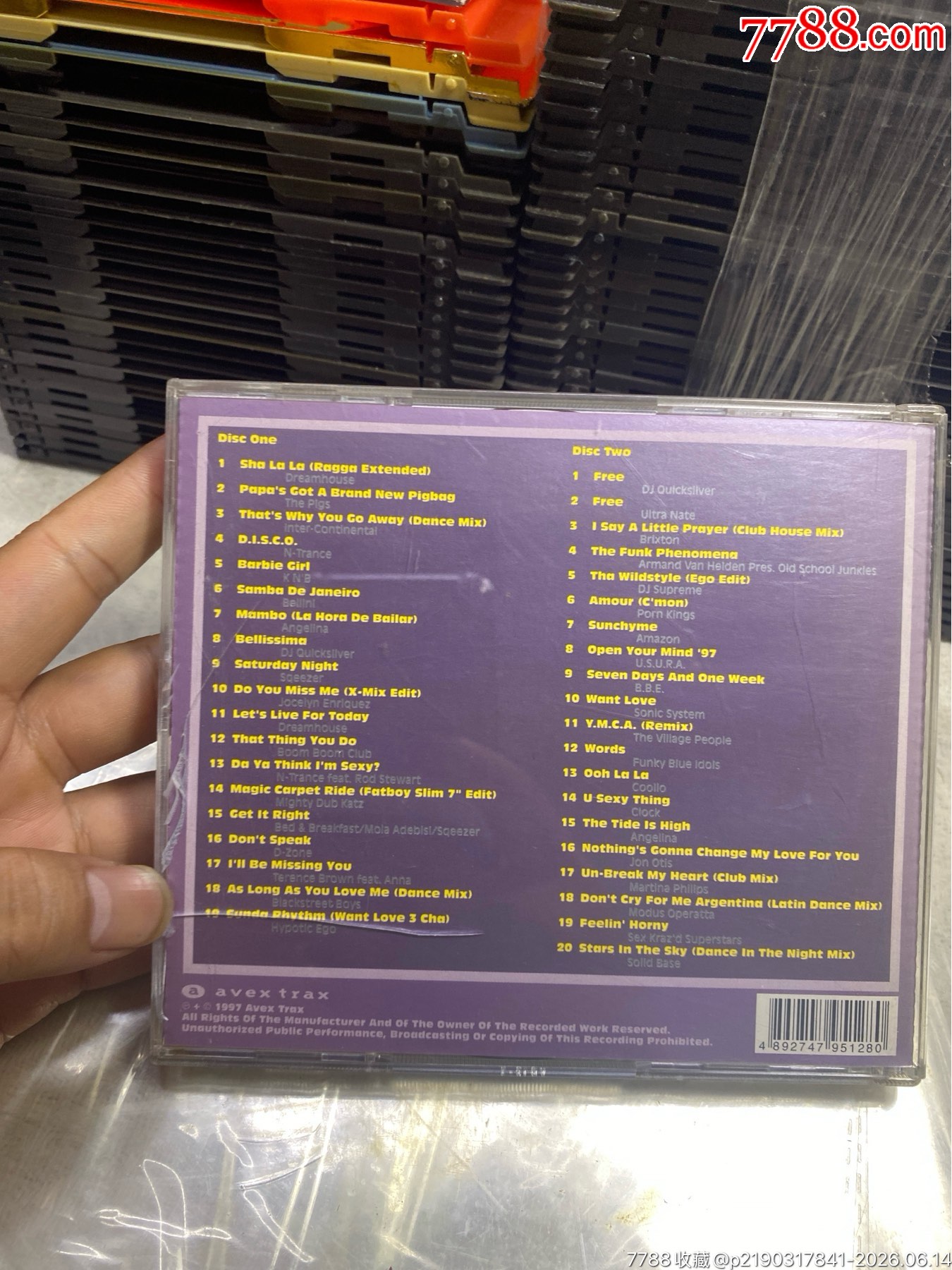 艾回混音舞曲2。2Cd。94新_價(jià)格10元_第2張_