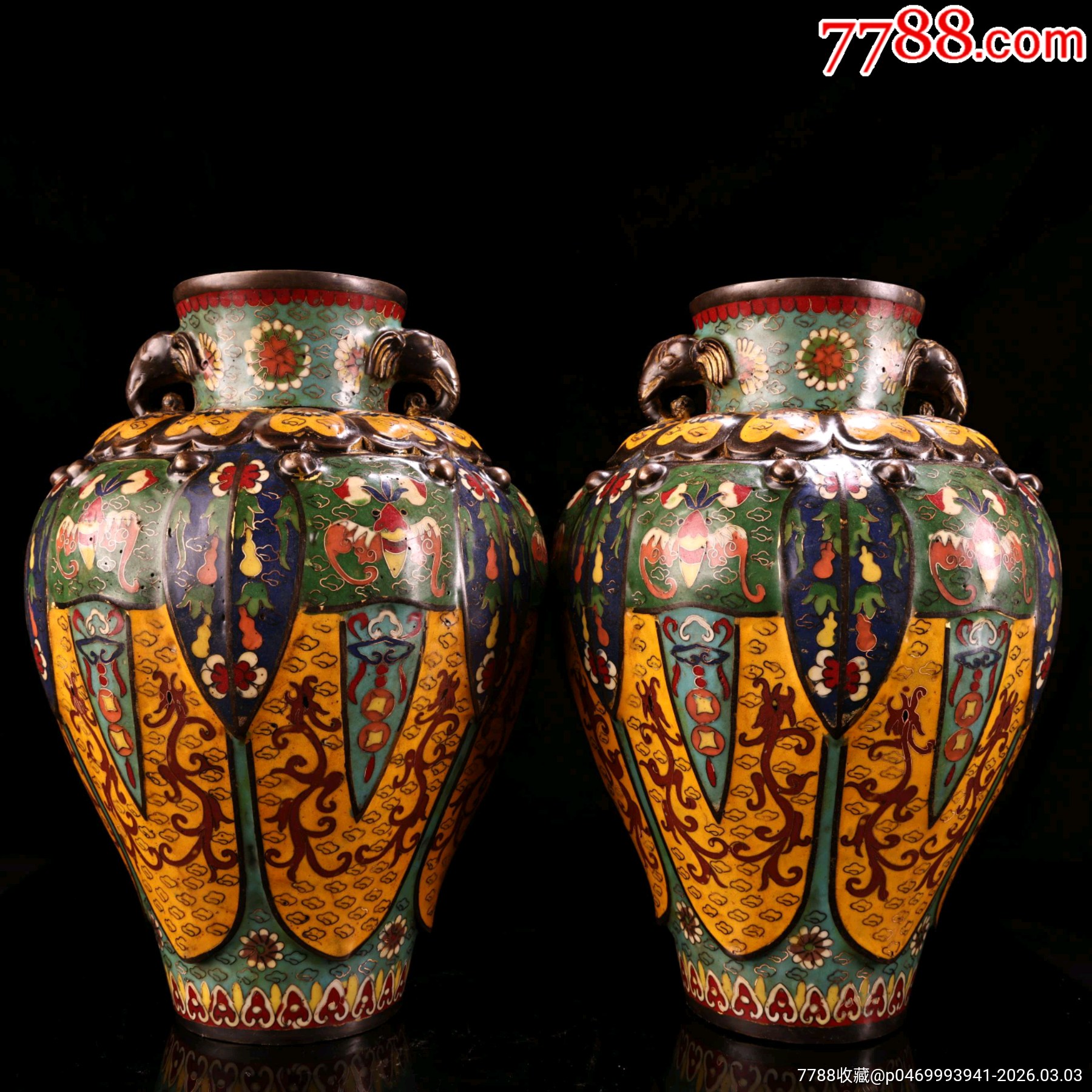 蔵友館蔵品・銅製・金鍍・寶石嵌・景泰藍・琺瑯彩・綠度母像】・希少