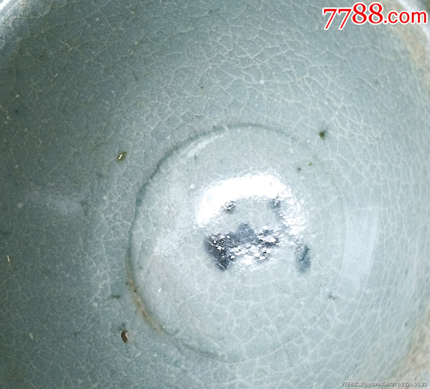 明代早期白地青花老碗民窯老瓷包老_價格1200元_第10張_
