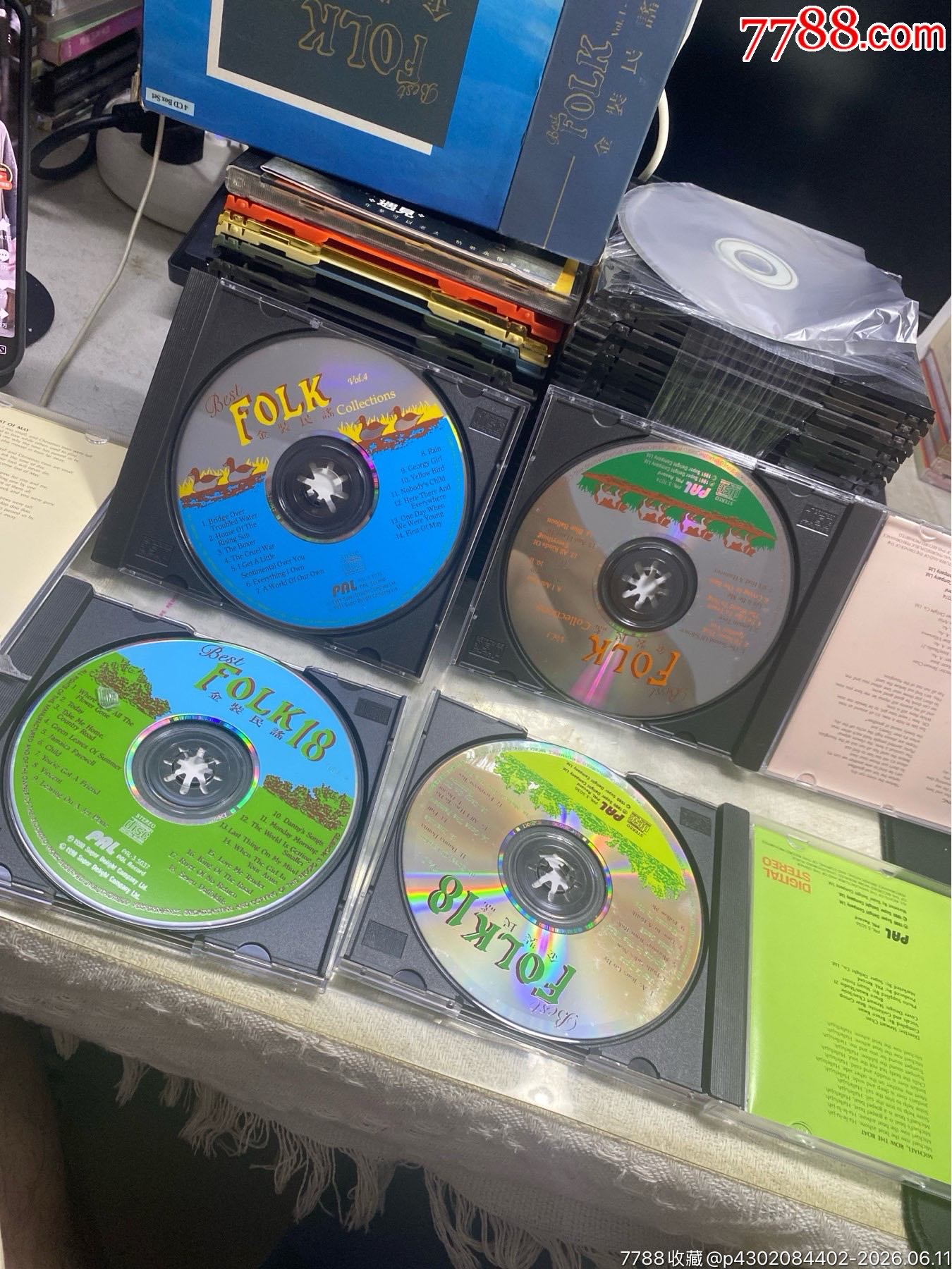 金裝民謠。臺版4Cd。95新_價(jià)格30元_第4張_