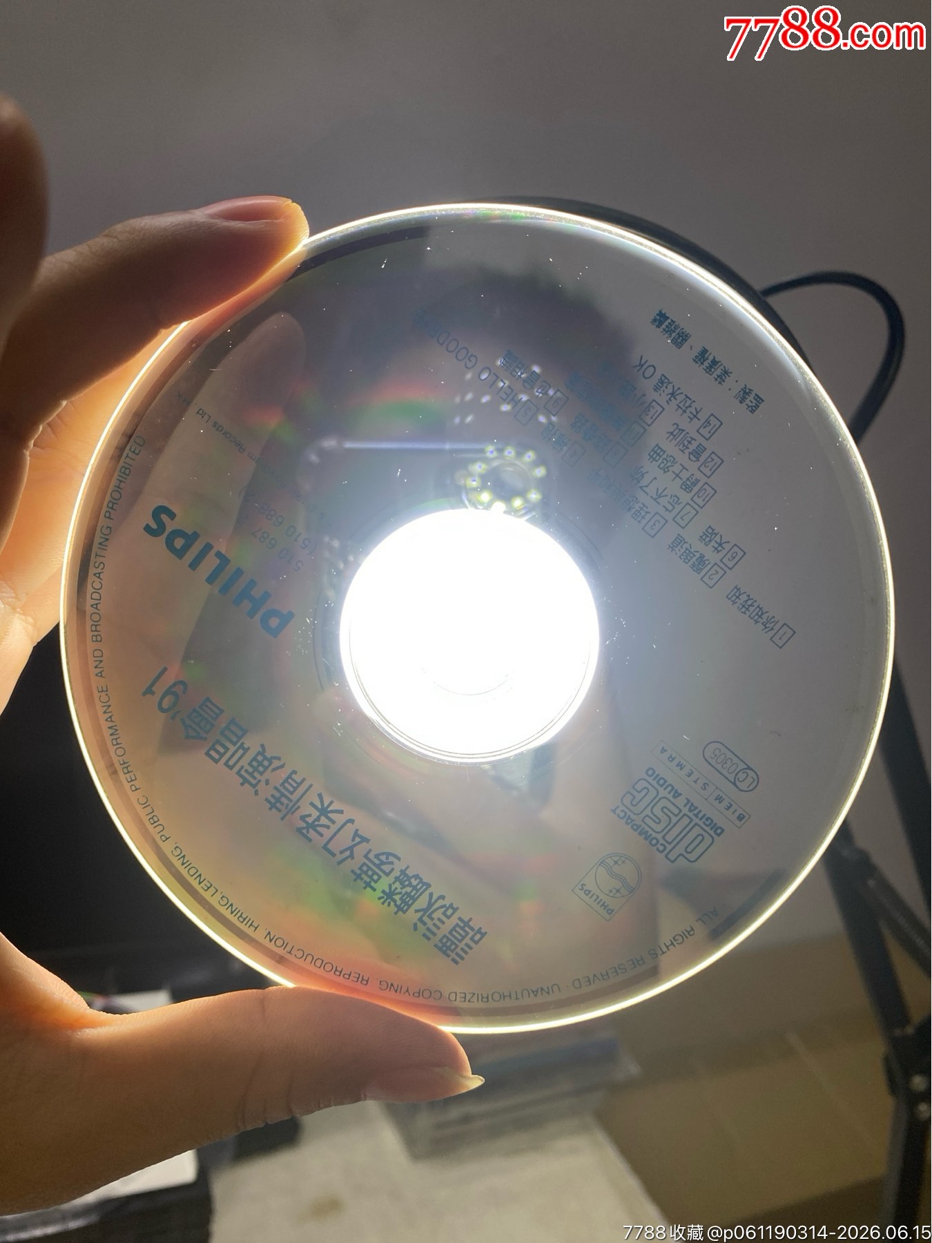 譚詠麟。韓版有碼。8新。透光看圖。_價格130元_第9張_