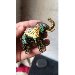 8520】567铜胎掐丝珐琅花卉纹水洗__【7788旧书网】