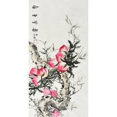 颜伯龙《花鸟》__【7788纪念币】