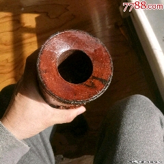 印度小叶紫檀满牛毛纹金星老料大笔筒直径15厘米左右高16厘米左右重两斤