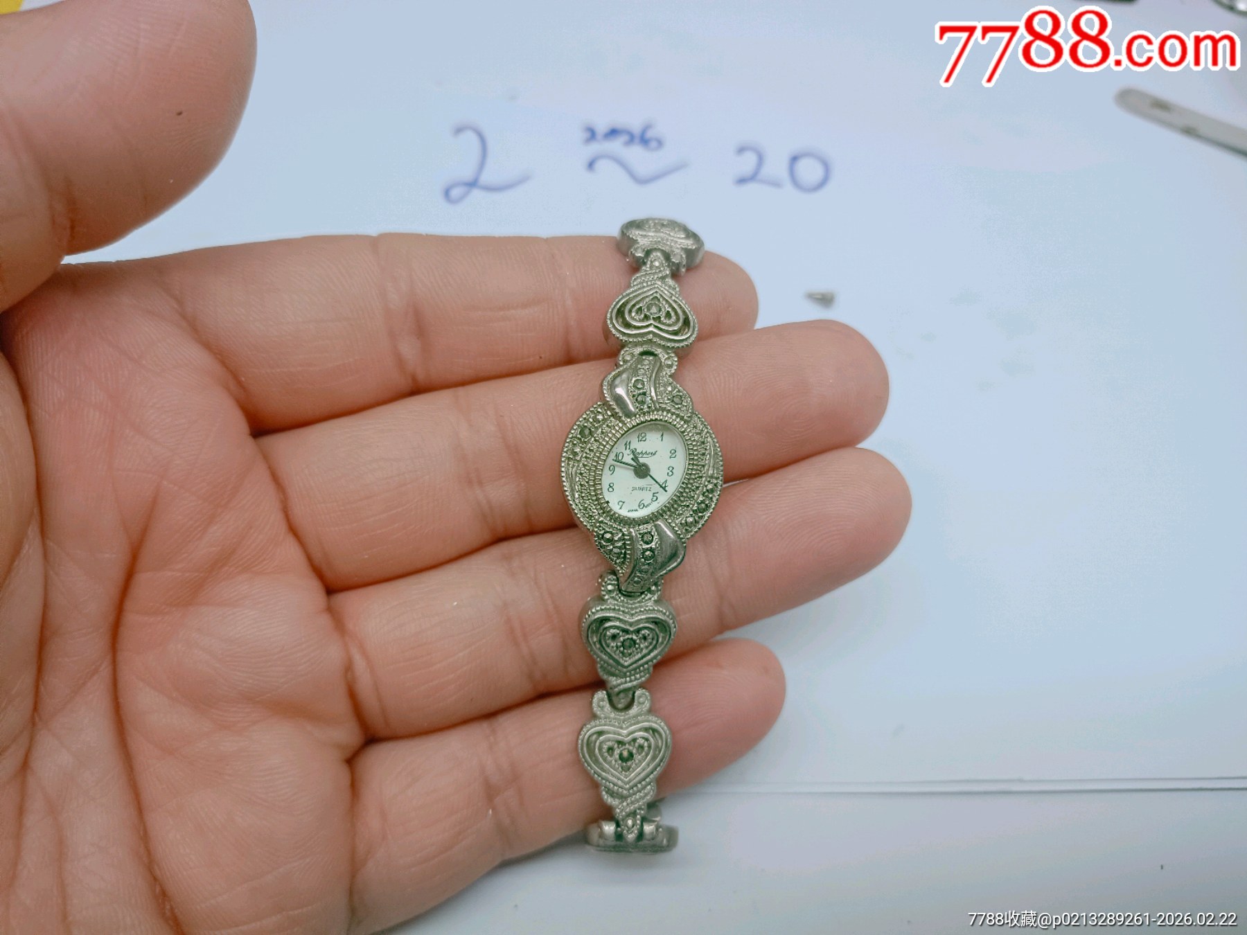 美品經(jīng)典漂亮女士石英腕表_價(jià)格3元_第1張_