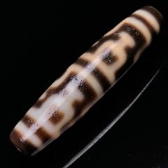 藏传老玛瑙【宝瓶】天珠_天珠_燕南雅藏【7788模型收藏】
