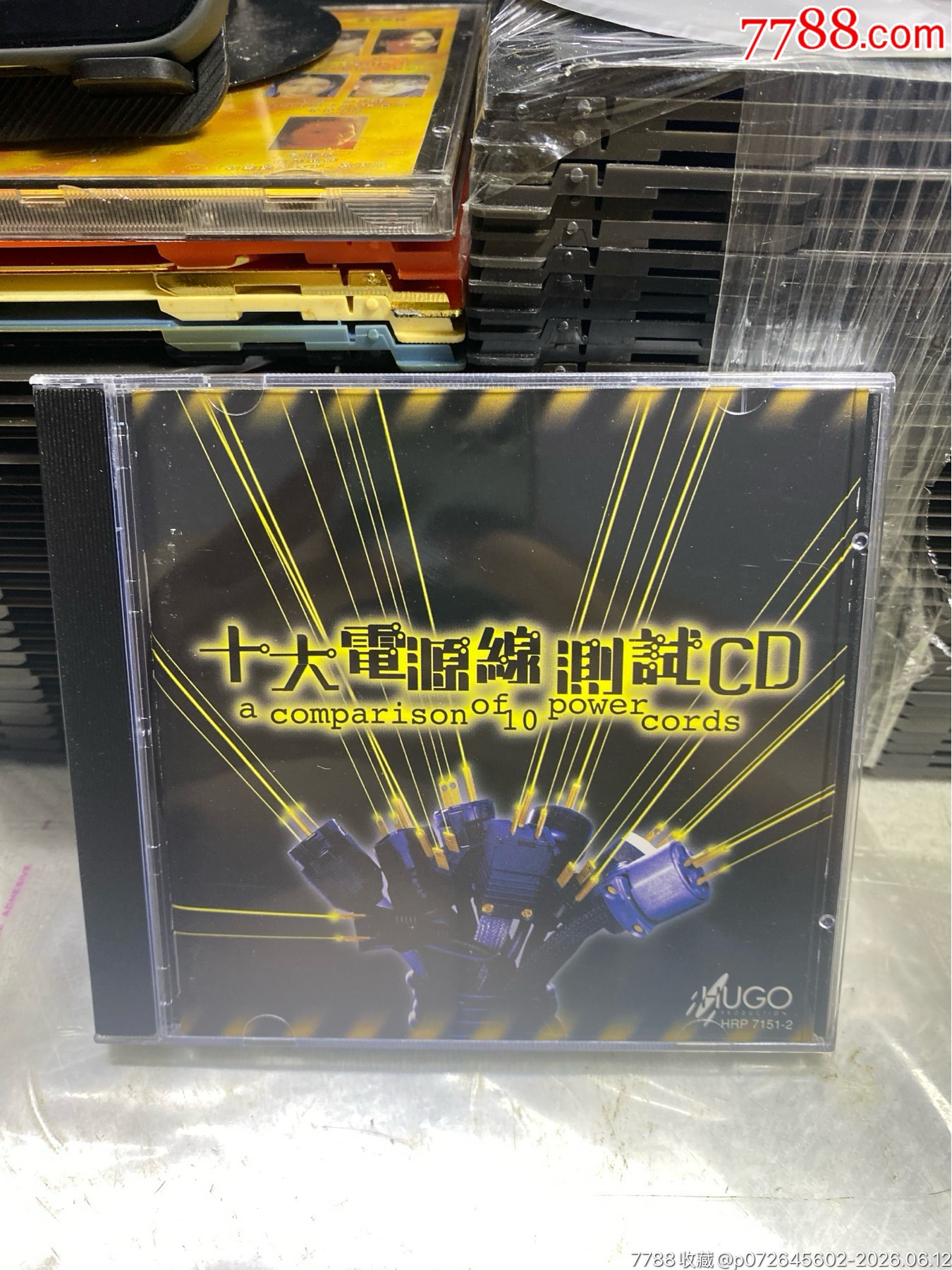 雨果。十大電源線測試CD。94新_價格60元_第1張_