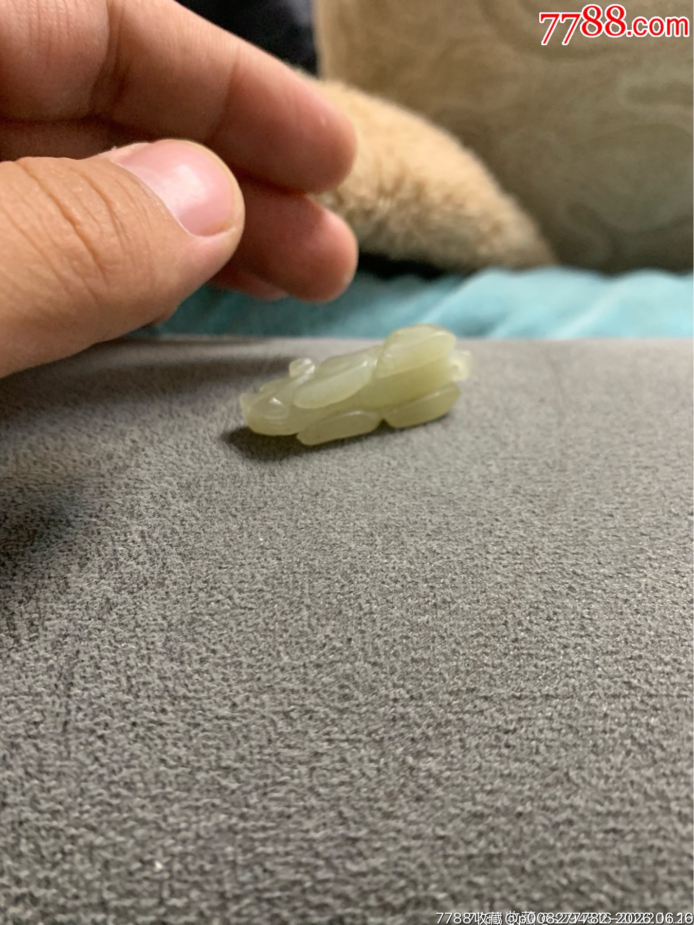 和田玉瑞獸掛件一個(gè)（非常漂亮寓意好完整白度非常好_價(jià)格45元_第3張_