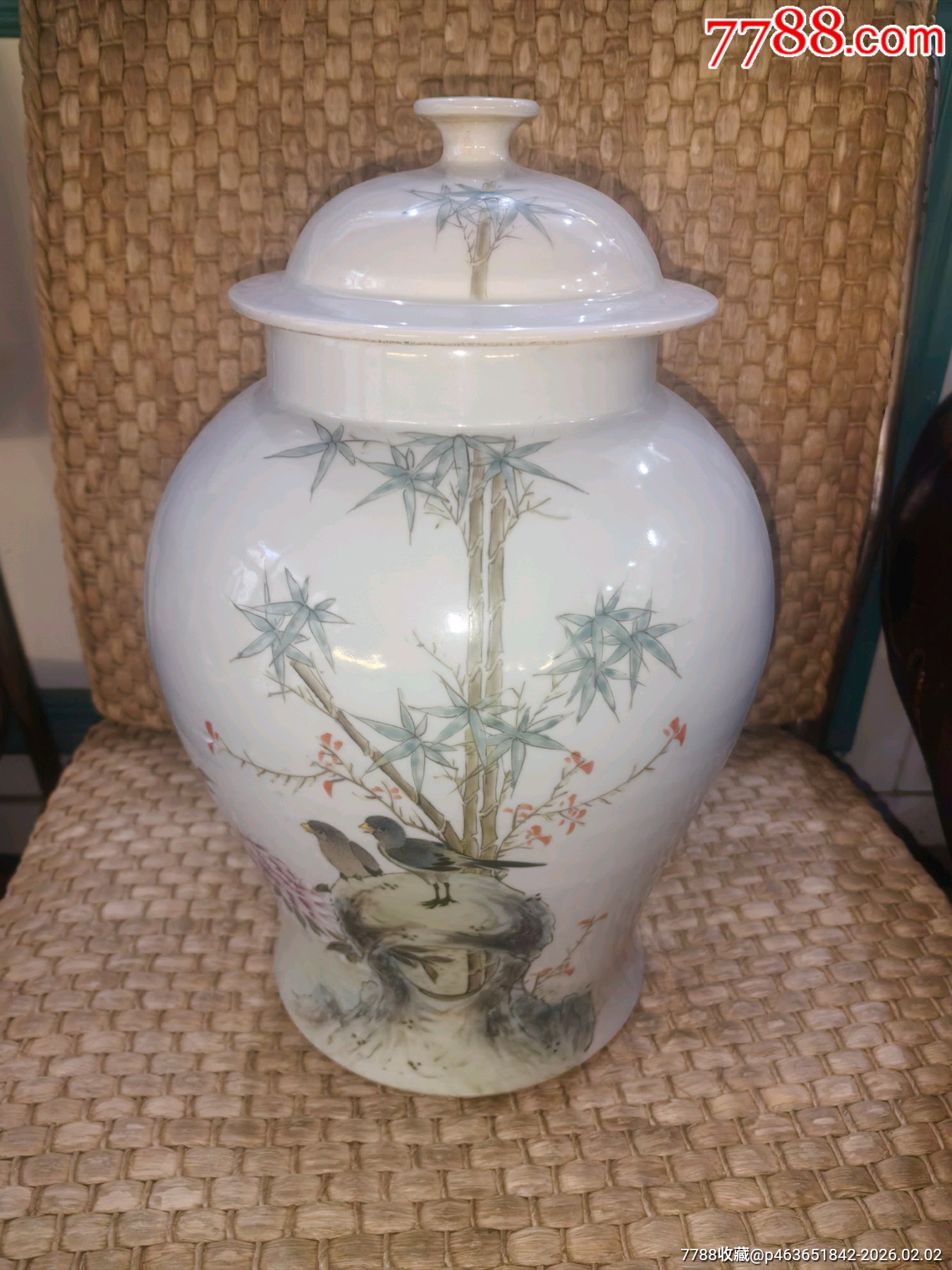 粉彩將軍罐完好品佳！_價(jià)格228元_第1張_