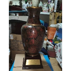 景泰藍(lán)罐一個(gè)，品相如圖，歡迎收藏