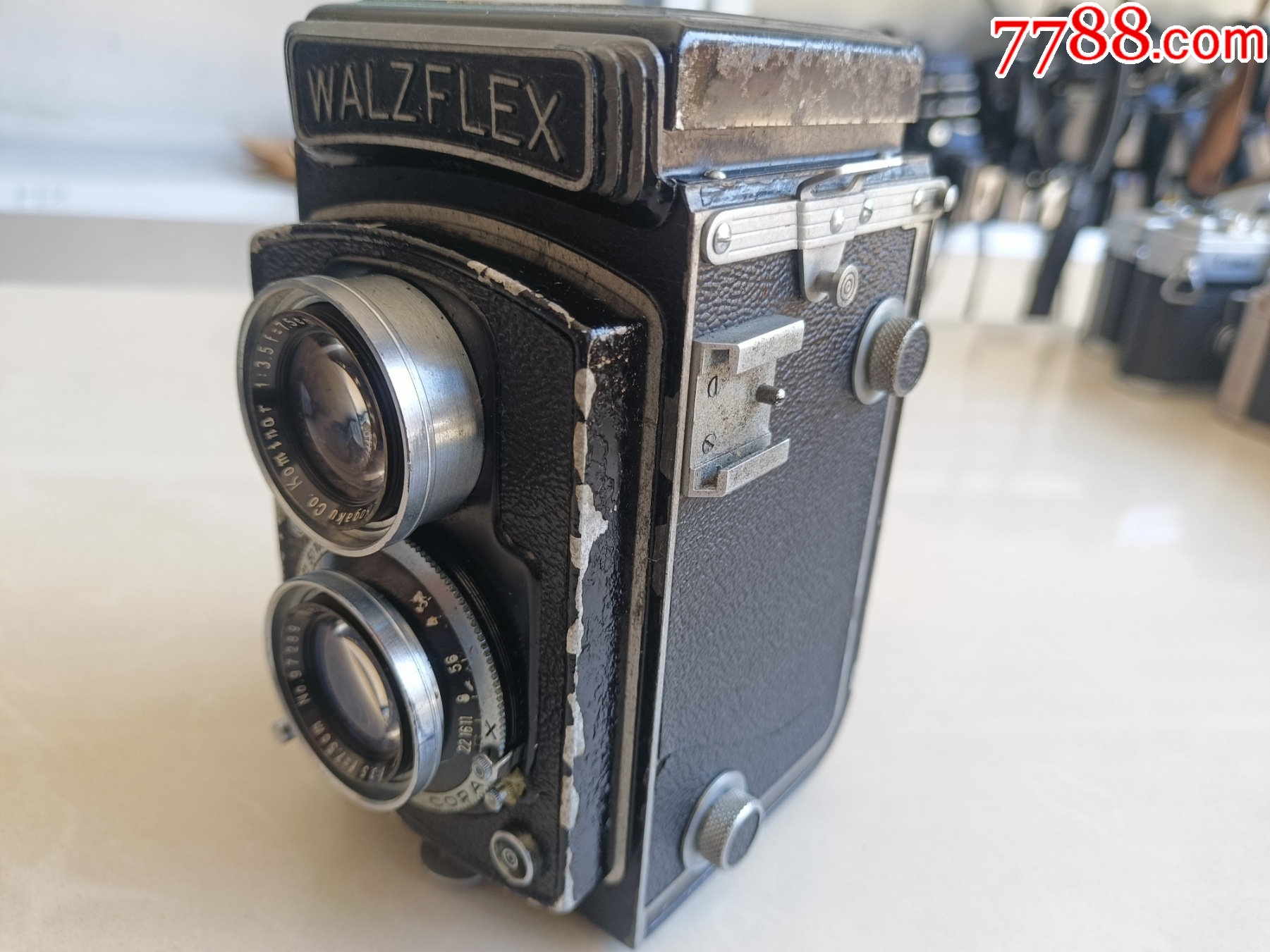 WALZFLEX膠卷相機(jī)雙反古董照相機(jī)—每天上拍各種相機(jī)，詳情看好再拍_價(jià)格98元_第4張_