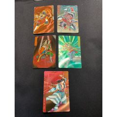 水滸閃卡.廣東閃卡.5個(gè)