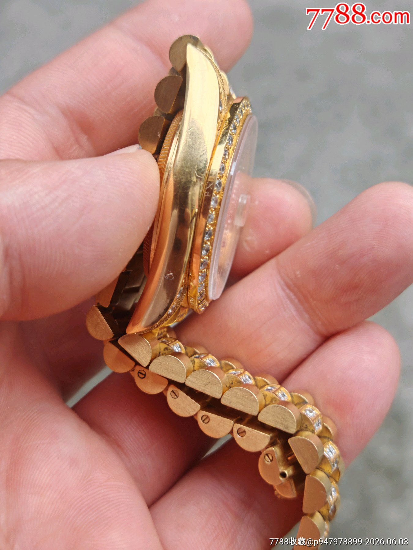勞力士18K750機(jī)械表_價(jià)格307元_第9張_