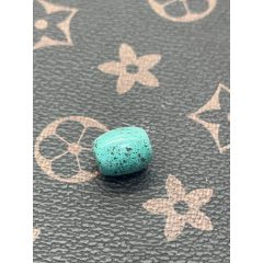 純天然湖北綠松石高瓷桶珠