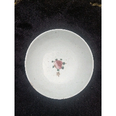 全品）清末民初开窗五彩山水纹赏瓶尺寸高25cm__【7788毛笔收藏】