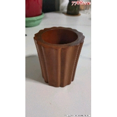 印度小叶紫檀满牛毛纹金星老料大笔筒直径15厘米左右高16厘米左右重两斤