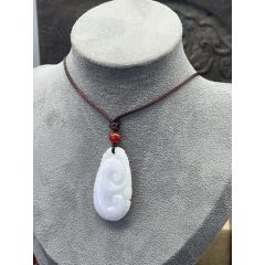 純天然A貨翡翠如意掛件