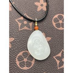 純天然和田玉佛像掛件