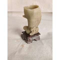 送料無料　60-70年代 青田石彫刻　天女散花　高20.5ｃｍ　中国古玩 青田石彫刻_百度百科