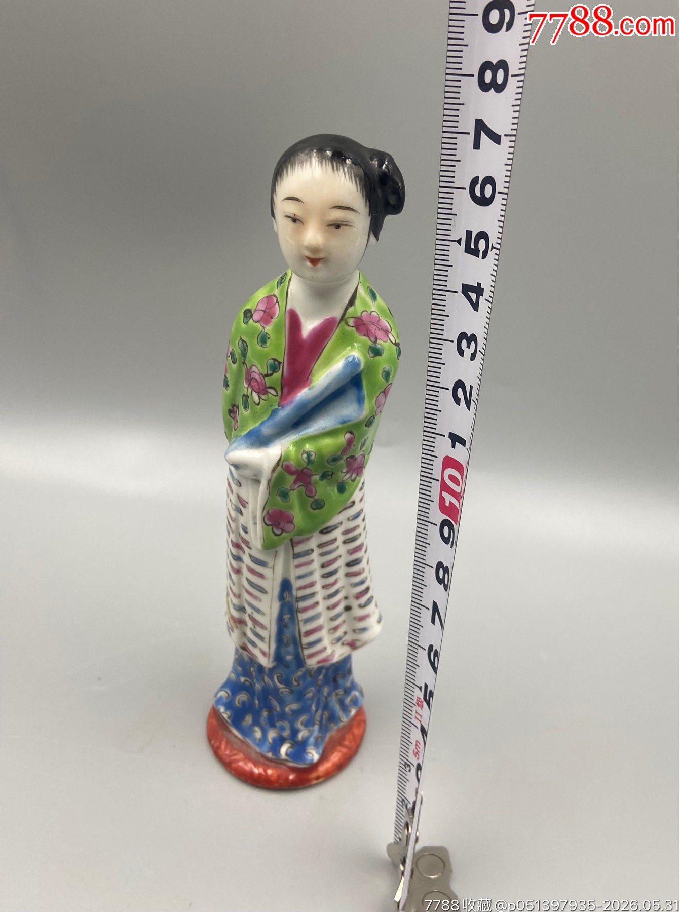 歐洲回流，晚清民國時期仕女瓷塑品相：全品尺寸：如圖路途遙遠，任何問題_價格421元_第6張_